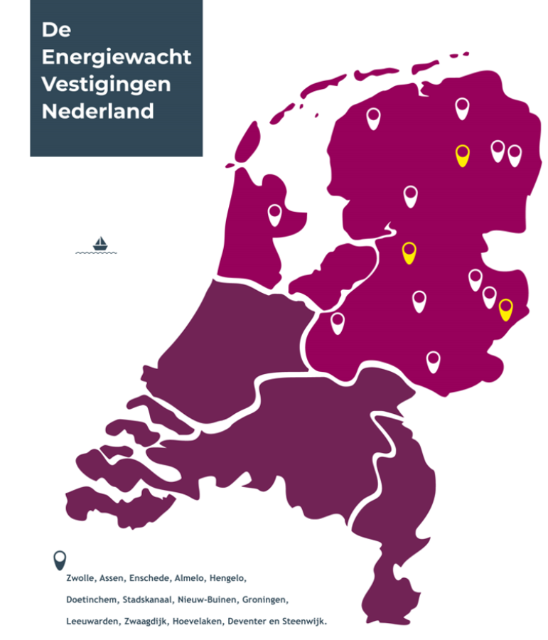Vestigingen Nederland | Energiewacht
